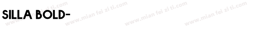 silla bold字体转换